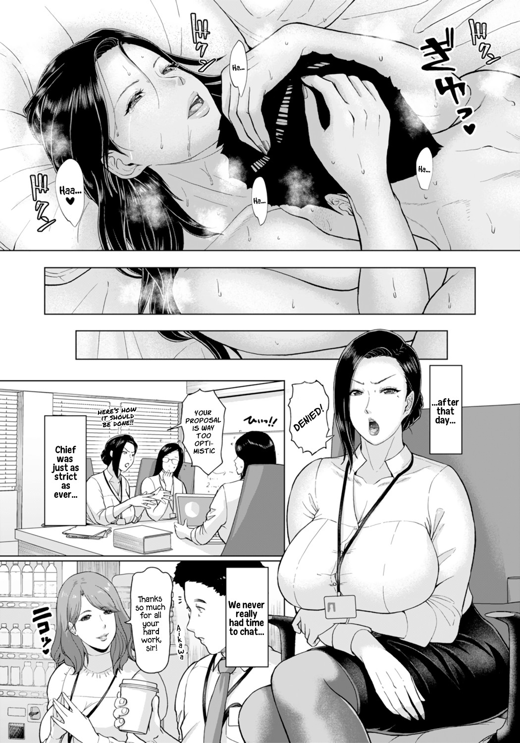 Hentai Manga Comic-Matched up with my Boss ~ Checking the Compatibility of our Bodies ~-Read-11